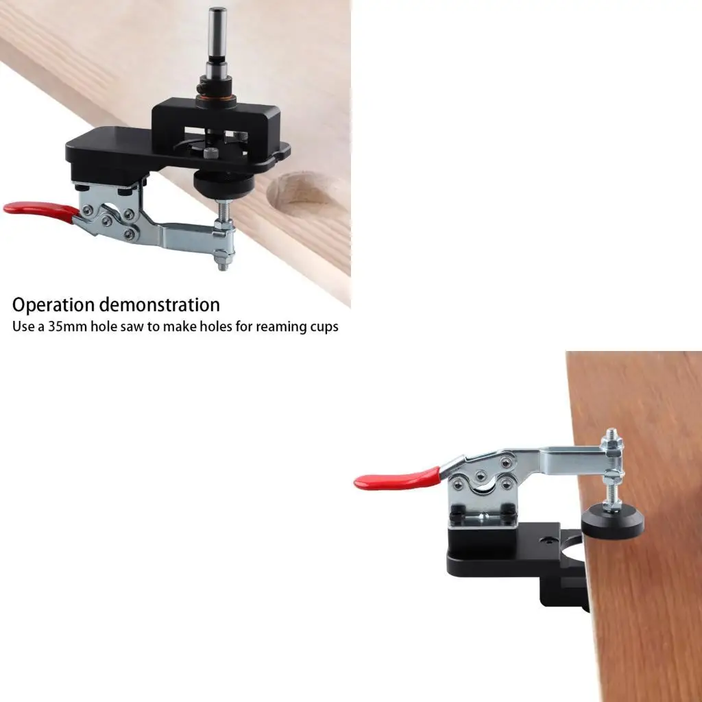 35mm Hinge Boring Jig Woodworking Hole Drilling Guide Locator with Fixture
35mm Hinge Boring Jig Woodworking Hole Drilling Guide Locator with Fixture