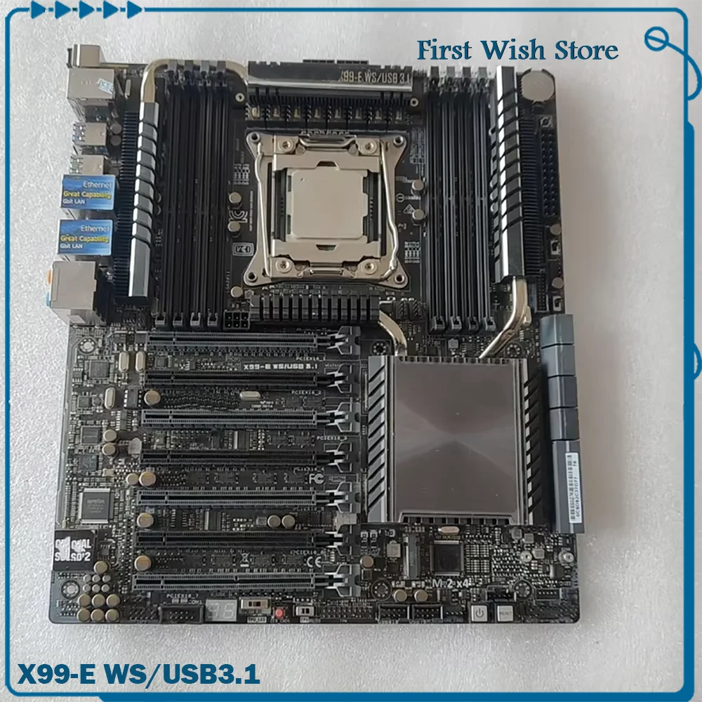 Материнская плата X99-E WS/USB3.1
Материнская плата X99-E WS/USB3.1