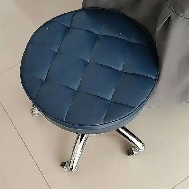 Nordic Leather Work Stool Salon Furniture Beauty Salon Round Stool with Wheels Professional Barbershop Hairdresser chair 의자
Nordic Leather Work Stool Salon Furniture Beauty Salon Round Stool with Wheels Professional Barbershop Hairdresser chair 의자