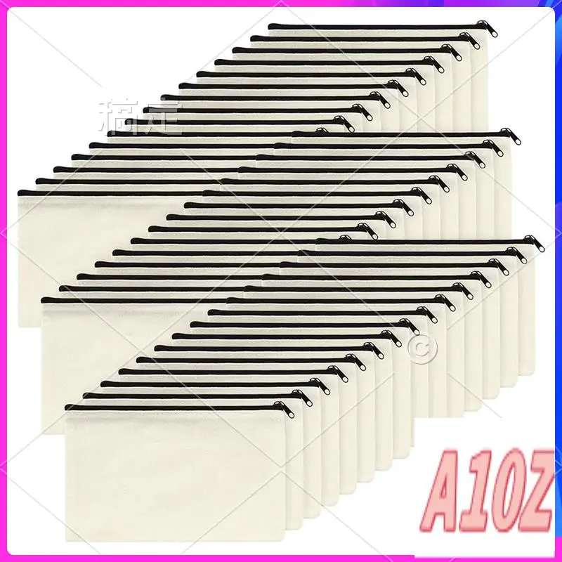 0Z-45Pcs Blank Canvas Zipper Pouch Zipper Canvas Cosmetic Bag For DIY Craft Canvas Makeup Bags (8.3X5 Inches)
0Z-45Pcs Blank Canvas Zipper Pouch Zipper Canvas Cosmetic Bag For DIY Craft Canvas Makeup Bags (8.3X5 Inches)