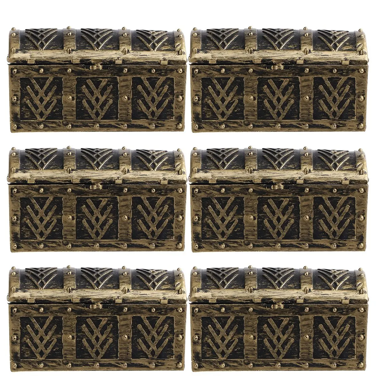 12Pcs Mini Pirate Treasure Chest Plastic Storage Organizer for Kids Role Play Adventure Games Birthday Gift Treasure Box
12Pcs Mini Pirate Treasure Chest Plastic Storage Organizer for Kids Role Play Adventure Games Birthday Gift Treasure Box
