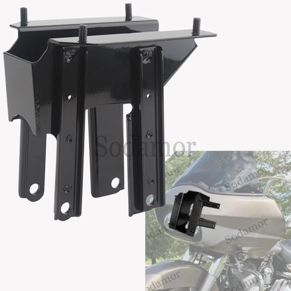 Motorcycle Part Fairing Mount Bracket Heavy Duty Steel Black Fit For Harley Touring ROAD GLIDE CUSTOM FLTRX 2010 2011 2012 2013
Motorcycle Part Fairing Mount Bracket Heavy Duty Steel Black Fit For Harley Touring ROAD GLIDE CUSTOM FLTRX 2010 2011 2012 2013