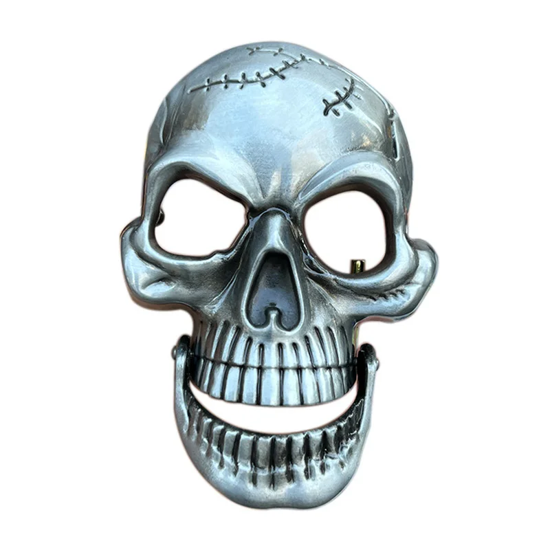 Zinc alloy skull scalp buckle in western style
Zinc alloy skull scalp buckle in western style