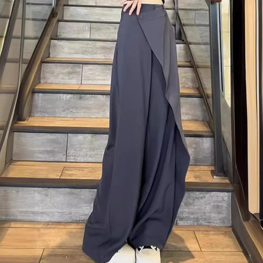 Pants Women 2025 Fashion New Irregular Loose Style Autumn Spring Women Pants Euro-America Style
Pants Women 2025 Fashion New Irregular Loose Style Autumn Spring Women Pants Euro-America Style