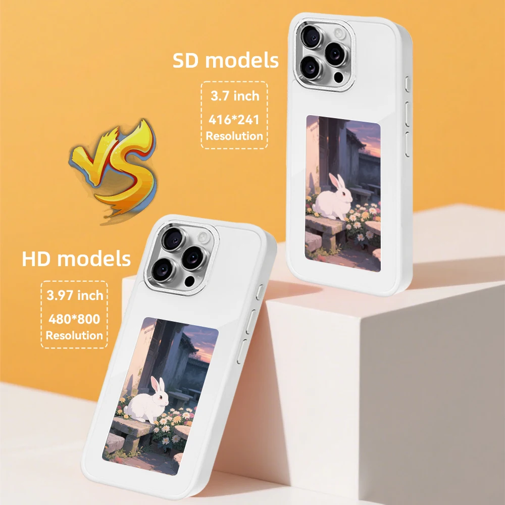 NFC Funclion Smart Phone Case for iphone 16 15 14 13 Pro Max E Ink Screen DlY Fashion
NFC Funclion Smart Phone Case for iphone 16 15 14 13 Pro Max E Ink Screen DlY Fashion