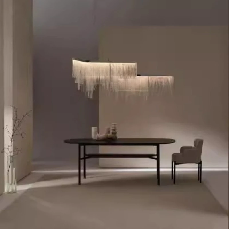 Modern light luxury restaurant chandelier crystal lamp designer villa atmosphere artistic atmosphere
Modern light luxury restaurant chandelier crystal lamp designer villa atmosphere artistic atmosphere