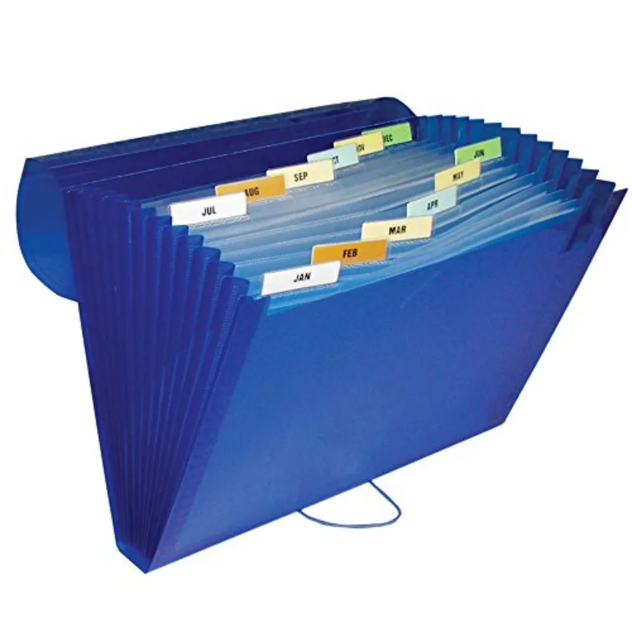 13-Pocket Poly Expanding File, Letter Size, 1 Expanding File, 58310
13-Pocket Poly Expanding File, Letter Size, 1 Expanding File, 58310