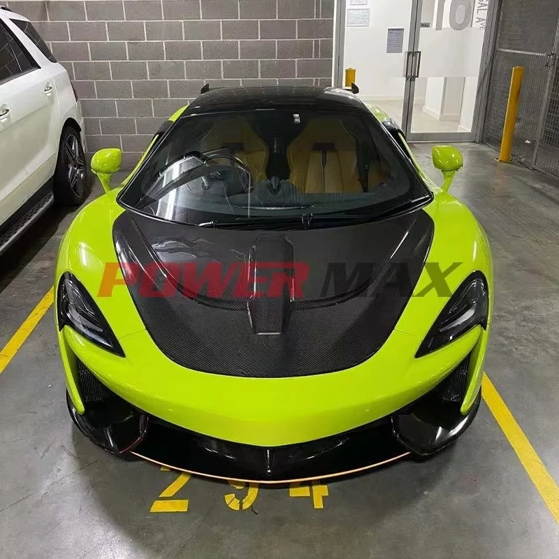 Carbon Fiber N Style Hood Fit for McLaren 540 570 600 LT New Condition Engine Bonnet
Carbon Fiber N Style Hood Fit for McLaren 540 570 600 LT New Condition Engine Bonnet