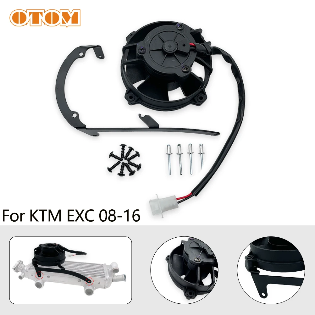 OTOM Radiator Fan 08-16 For KTM XCW XCFW EXC EXCF HUSQVARNA HUSABERG FE TE Electric Radiator Cooling Engine Radiator Cooler Fan
OTOM Radiator Fan 08-16 For KTM XCW XCFW EXC EXCF HUSQVARNA HUSABERG FE TE Electric Radiator Cooling Engine Radiator Cooler Fan