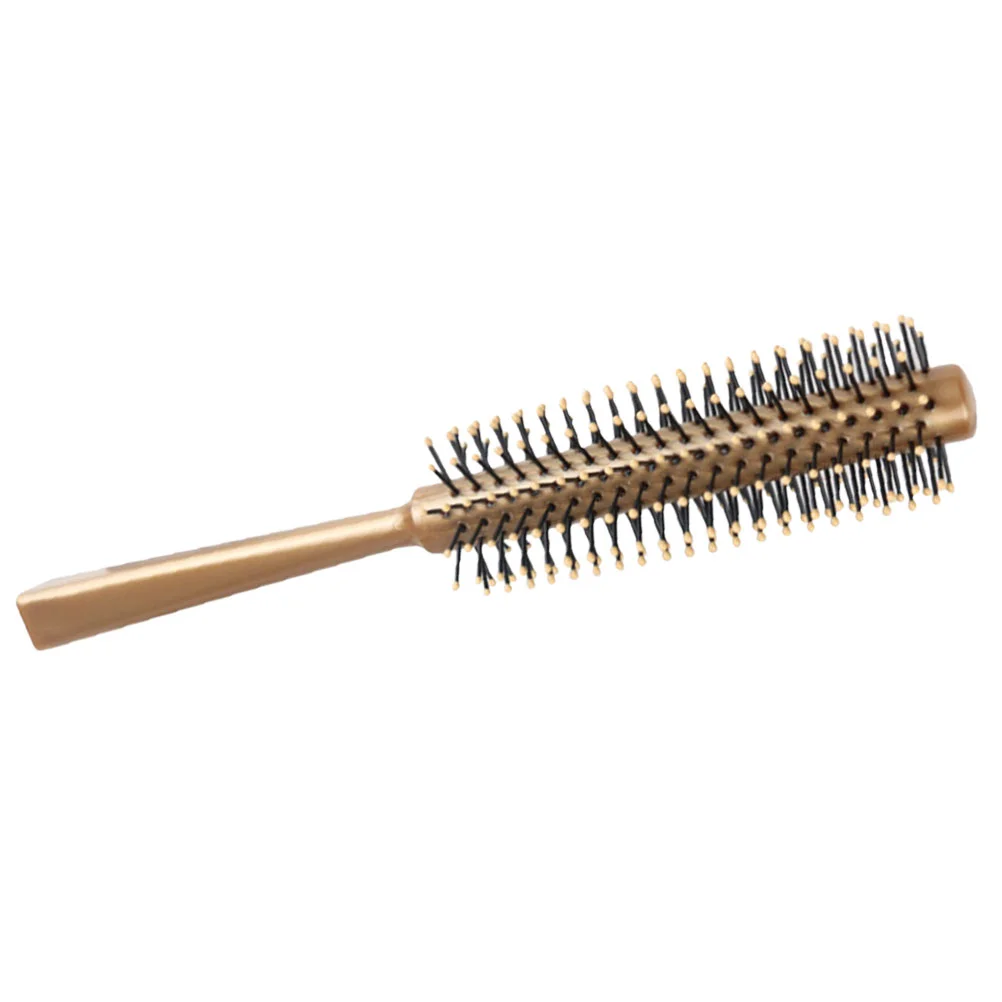 Golden Cylinder Comb Hair Folding Round Brush for Blow Dry Plastic Travel Styling Drying
Golden Cylinder Comb Hair Folding Round Brush for Blow Dry Plastic Travel Styling Drying