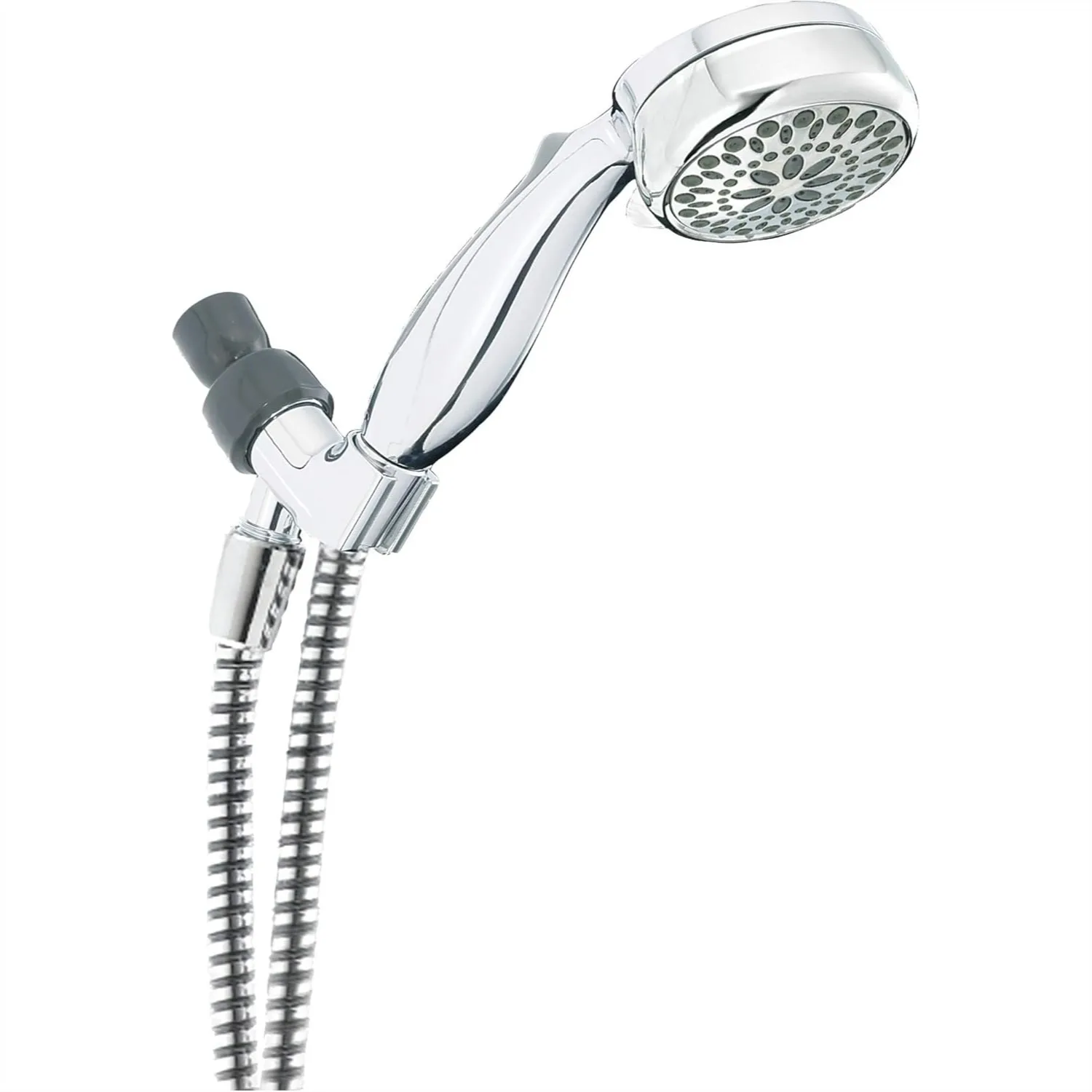 7-Setting Hand Shower with Pause Feature, Chrome Finish
7-Setting Hand Shower with Pause Feature, Chrome Finish