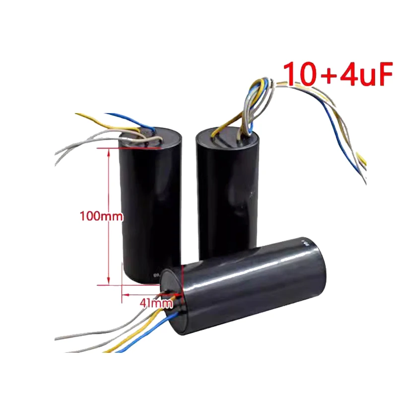 1pc CBB60 10+4uf double capacitor 4-wire start capacitor double cylinder washing machine capacitor
1pc CBB60 10+4uf double capacitor 4-wire start capacitor double cylinder washing machine capacitor