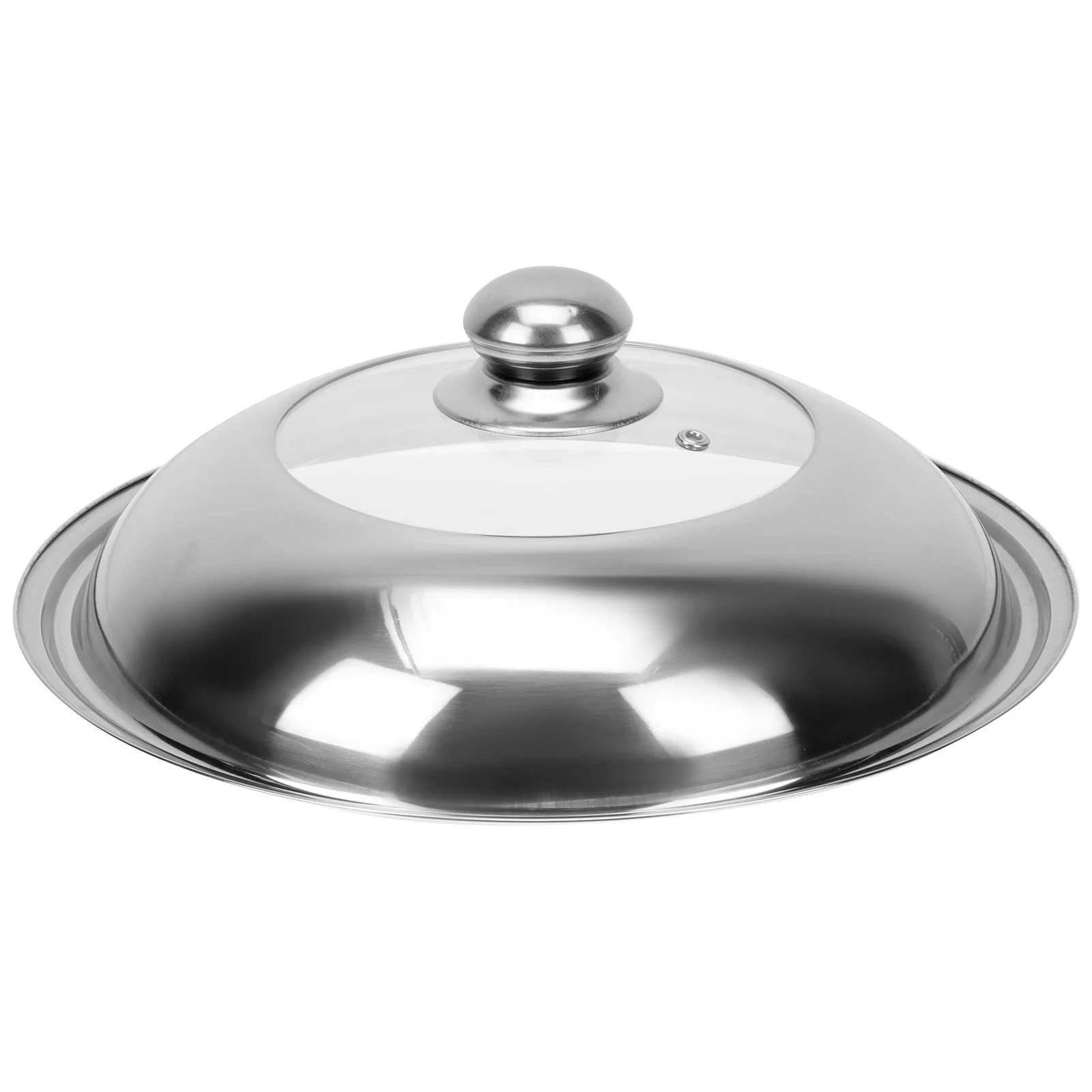 Stainless Steel Pot Lid Vent Design Easy Clean Non Spill Kitchen Helper Practical Cover Suitable Daily Cooking
Stainless Steel Pot Lid Vent Design Easy Clean Non Spill Kitchen Helper Practical Cover Suitable Daily Cooking
