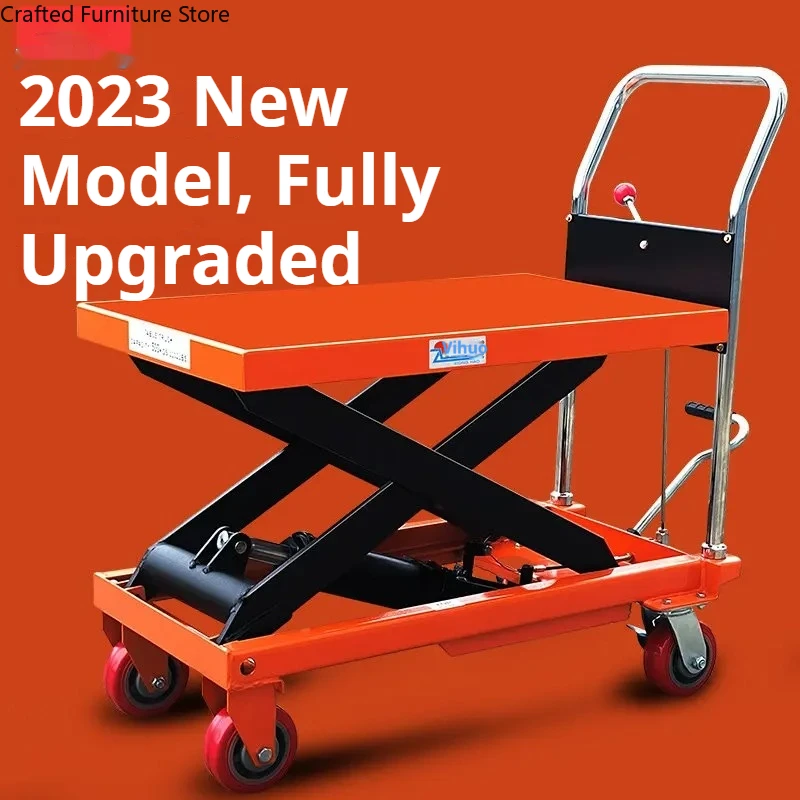 Portable Hydraulic Lift Trolley Small Hand-pushed Lift Trolley Stabilizer Commercial Furniture Carrello Di Sollevamento ZY40TC
Portable Hydraulic Lift Trolley Small Hand-pushed Lift Trolley Stabilizer Commercial Furniture Carrello Di Sollevamento ZY40TC