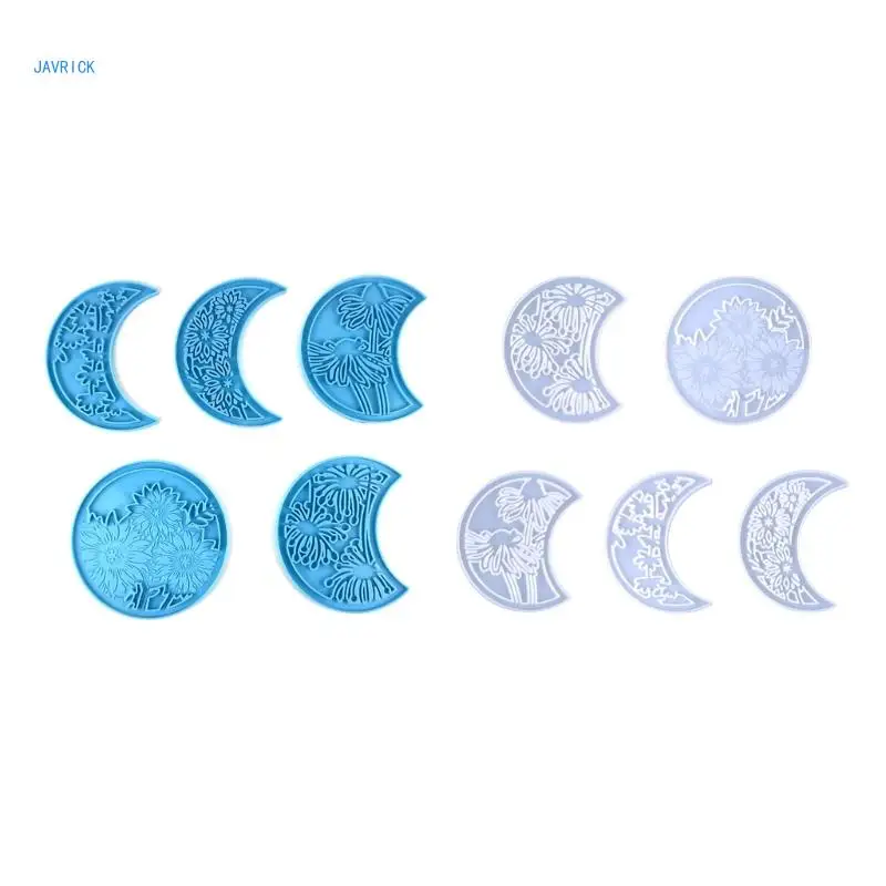 Wall Hanging Resin Moulds Moon-phase Combination Silicone Moulds Epoxy Pendant Mold for DIY Craft Home Decorations
Wall Hanging Resin Moulds Moon-phase Combination Silicone Moulds Epoxy Pendant Mold for DIY Craft Home Decorations
