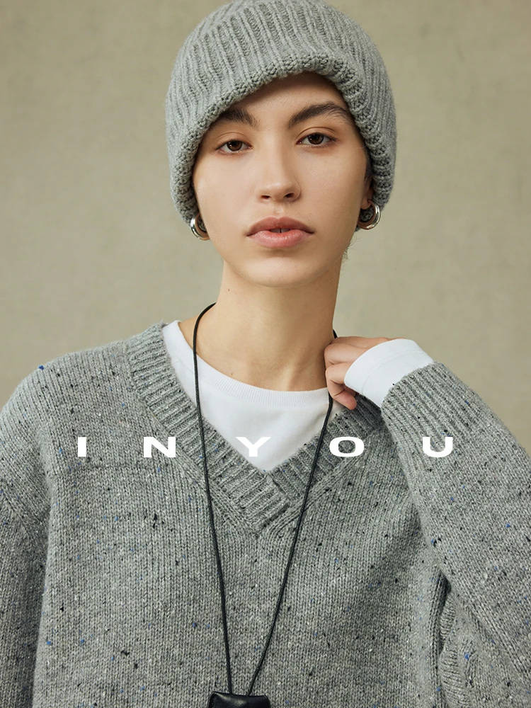 Ins Sle Шерстяной вязаный свитер с v-образным вырезом Удобный легкий теплый женский трикотаж с высокой подбором для глаз Весна-Осень Wi...
Ins Sle Шерстяной вязаный свитер с v-образным вырезом Удобный легкий теплый женский трикотаж с высокой подбором для глаз Весна-Осень Wi...