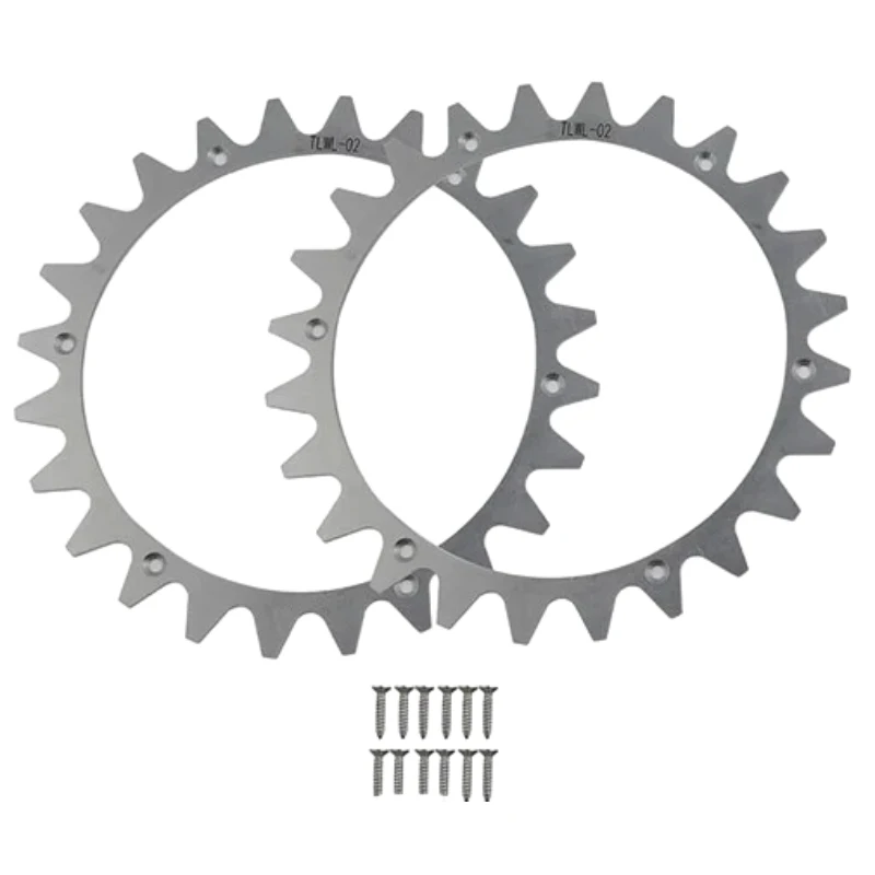 2025Garden Robotic Lawn Mower Parts Stainless Steel Wheel Spikes TLWL-02 for WR153E WR155E WR147E.1 WR148E
2025Garden Robotic Lawn Mower Parts Stainless Steel Wheel Spikes TLWL-02 for WR153E WR155E WR147E.1 WR148E