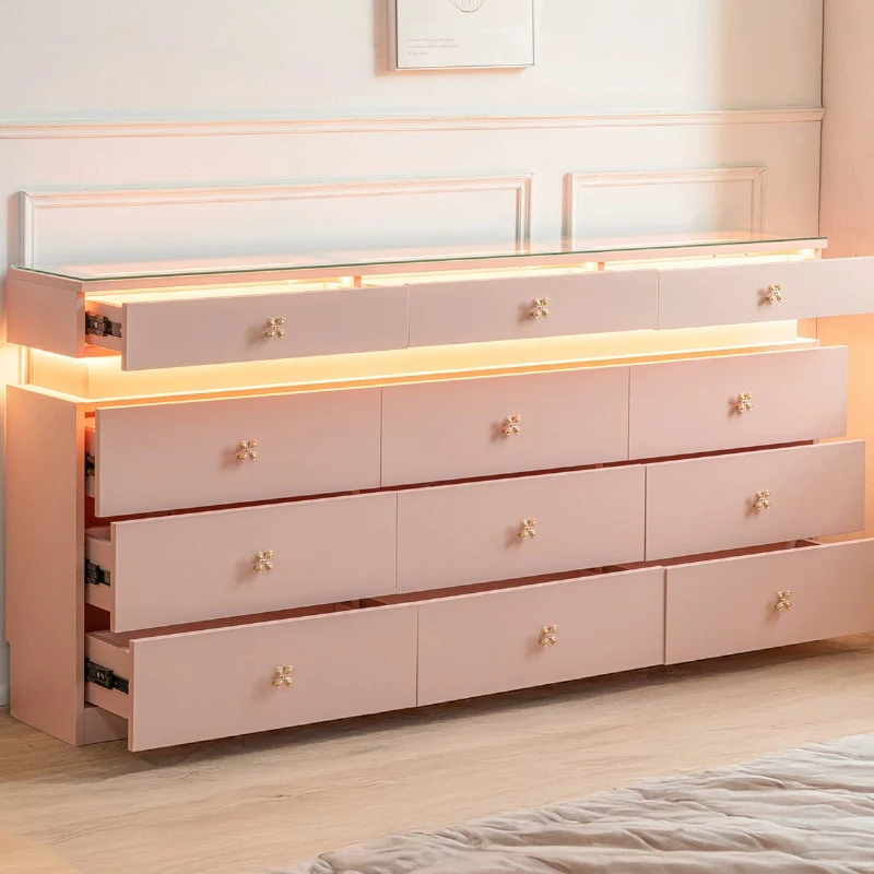 Bedside Cabinet Drawer Cabinet Locker French Smart Bedroom Storage Living Room Dopamine Pink Jewelry
Bedside Cabinet Drawer Cabinet Locker French Smart Bedroom Storage Living Room Dopamine Pink Jewelry
