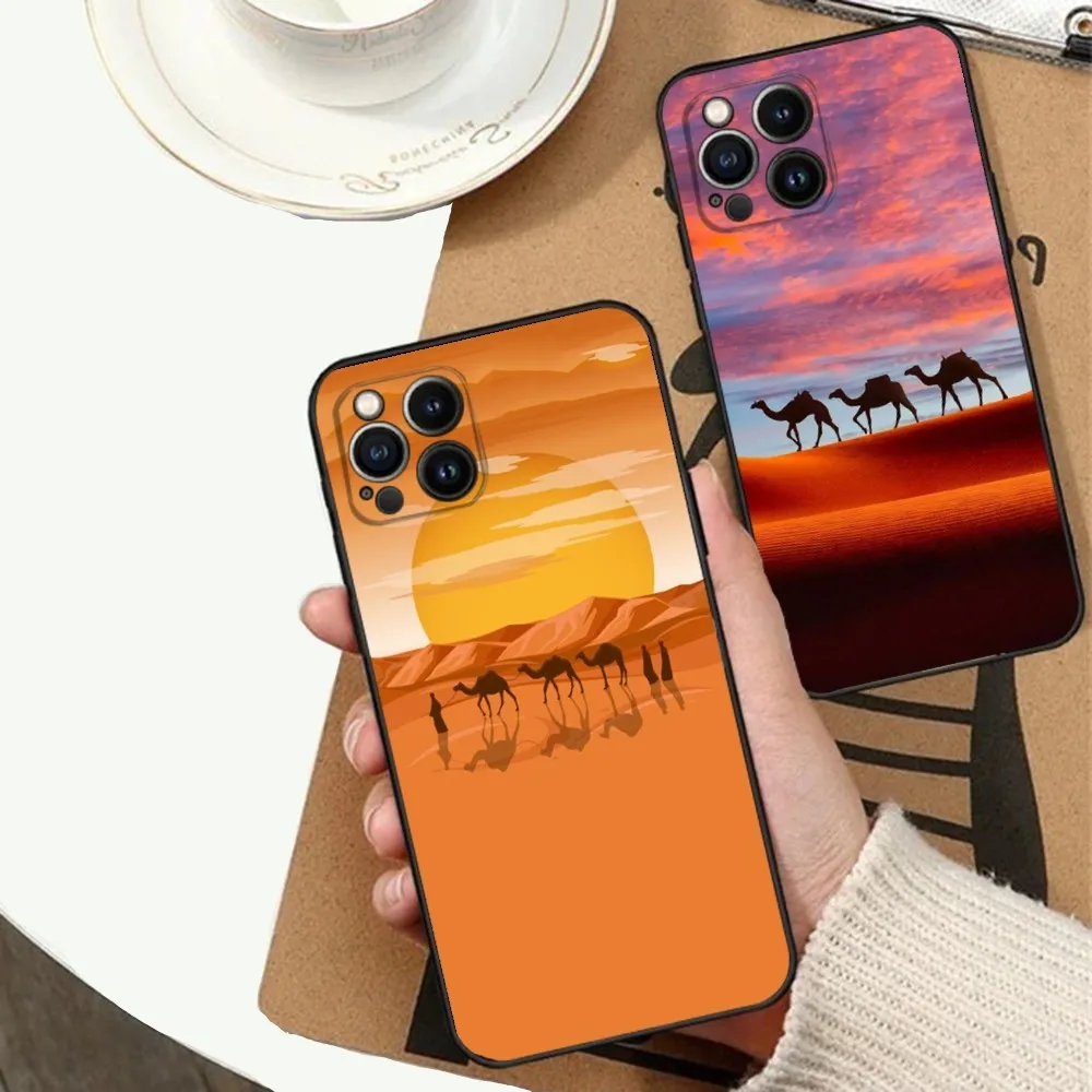 Desert Camel Caravan Grazing Phone Case For Apple iPhone 15,14,13,12,11,XS,XR,X,8,7,Pro,Max,Plus,mini Silicone Black Cover
Desert Camel Caravan Grazing Phone Case For Apple iPhone 15,14,13,12,11,XS,XR,X,8,7,Pro,Max,Plus,mini Silicone Black Cover