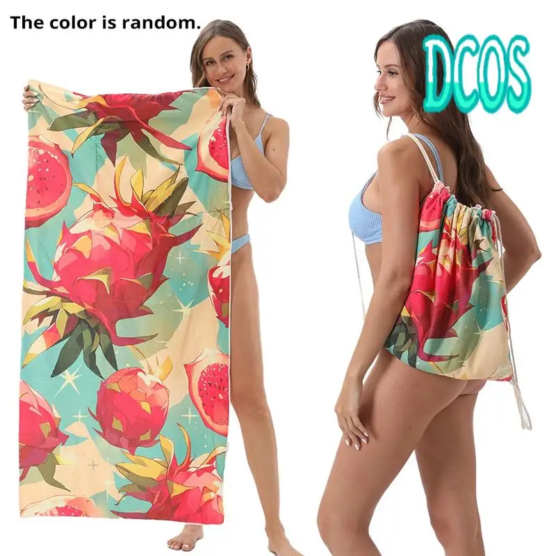 DCOS-2-In-1 Foldable Portable Bag Printed Bath Towels Integrated Beach Towel Bag With Storage
DCOS-2-In-1 Foldable Portable Bag Printed Bath Towels Integrated Beach Towel Bag With Storage