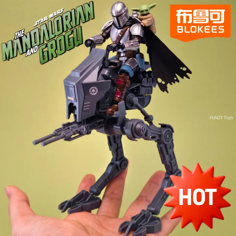 Blokees Star Wars Champion Class Lite 01 - The Mandalorian And Grogu Series Blind Box Model Kits Original Collect Toy Boy Gift
Blokees Star Wars Champion Class Lite 01 - The Mandalorian And Grogu Series Blind Box Model Kits Original Collect Toy Boy Gift