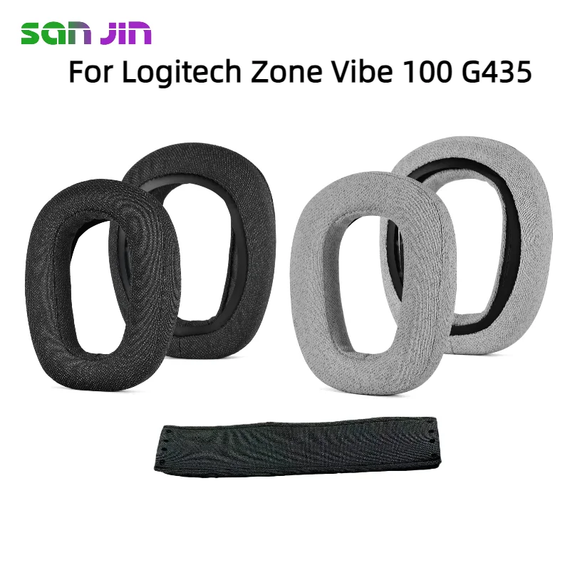 Replacement Top Headband Cover Ear Cushion Compatible with for Logitech Zone Vibe 100 G435 Headphones
Replacement Top Headband Cover Ear Cushion Compatible with for Logitech Zone Vibe 100 G435 Headphones