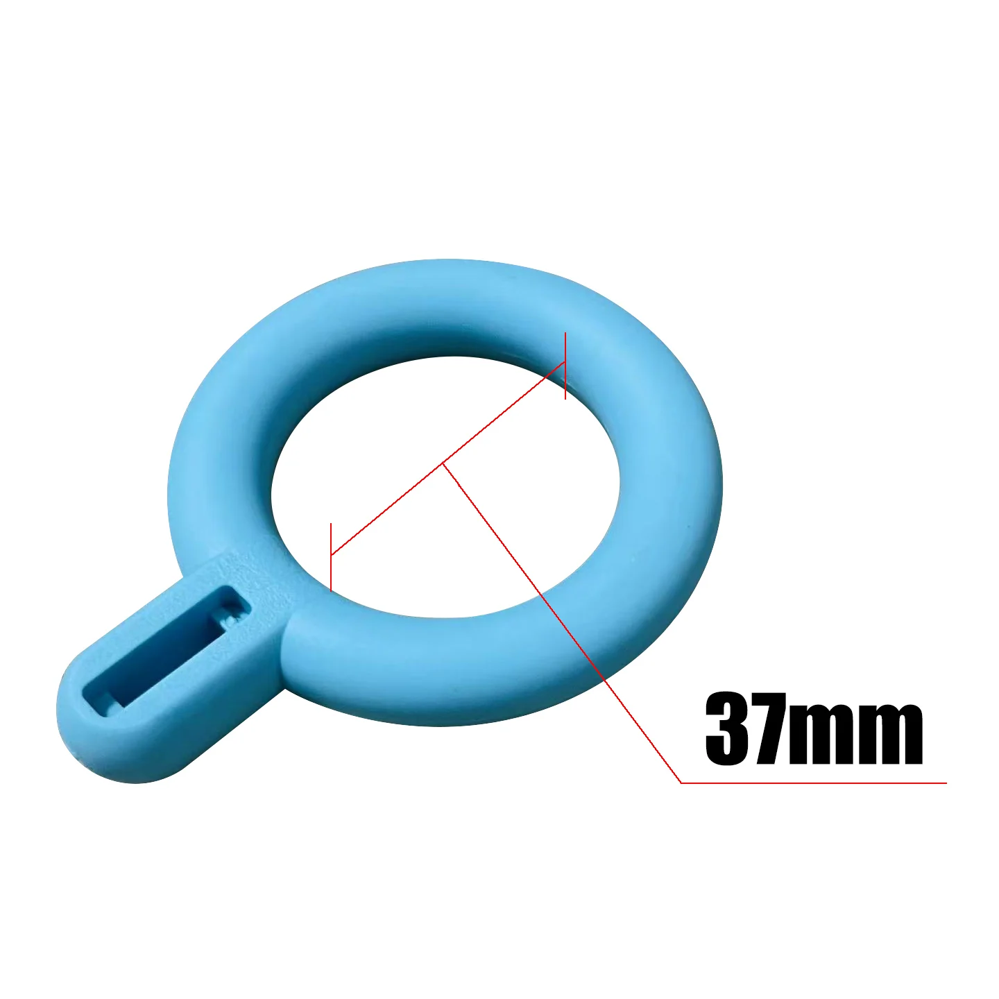 Fascia gun massage head double ring accessory 37mm smooth silicone ring
Fascia gun massage head double ring accessory 37mm smooth silicone ring