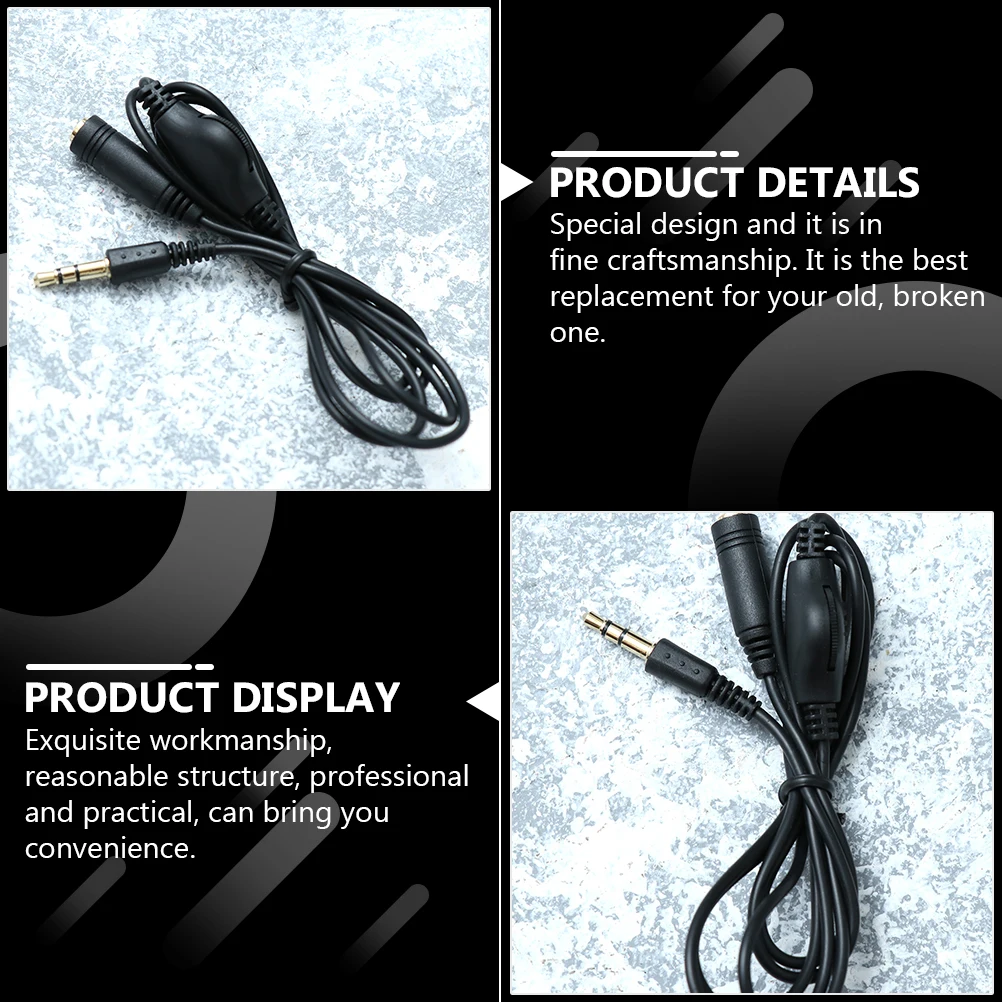 3.5Mm Audio Extension Cable For Computer Mp3 Mp4 Earphones Copper Core Noise-Free Sound Auxiliary Stereo Cord Aux Cable For
3.5Mm Audio Extension Cable For Computer Mp3 Mp4 Earphones Copper Core Noise-Free Sound Auxiliary Stereo Cord Aux Cable For