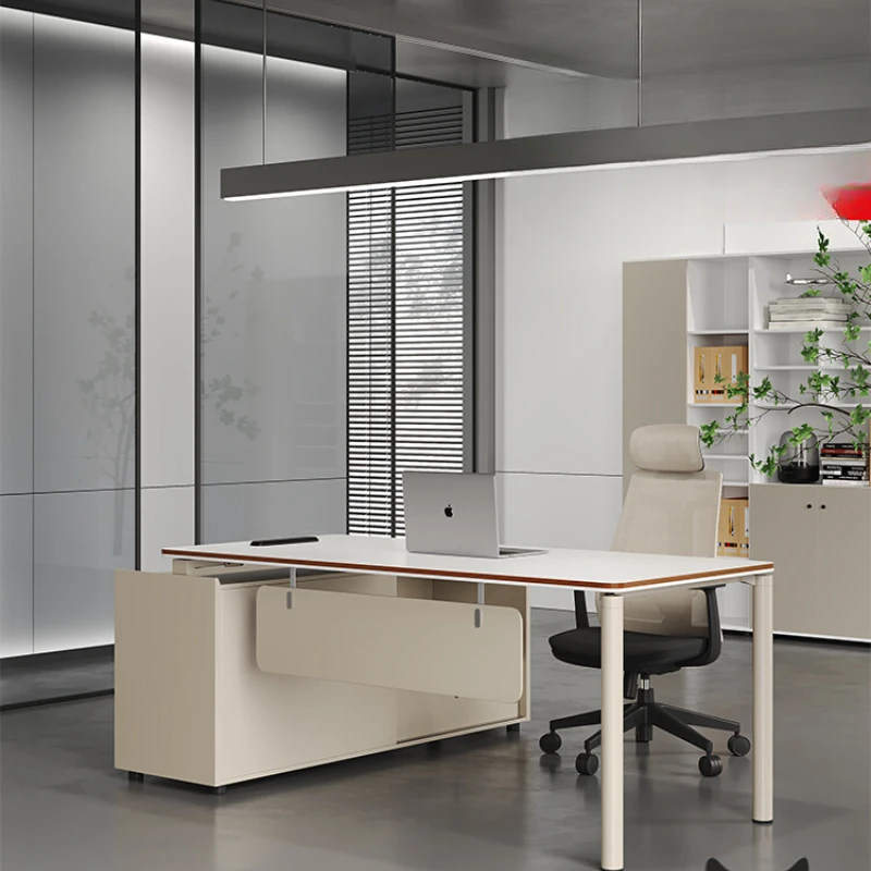 Boss office desk and chair combination single office furniture table large desk
Boss office desk and chair combination single office furniture table large desk