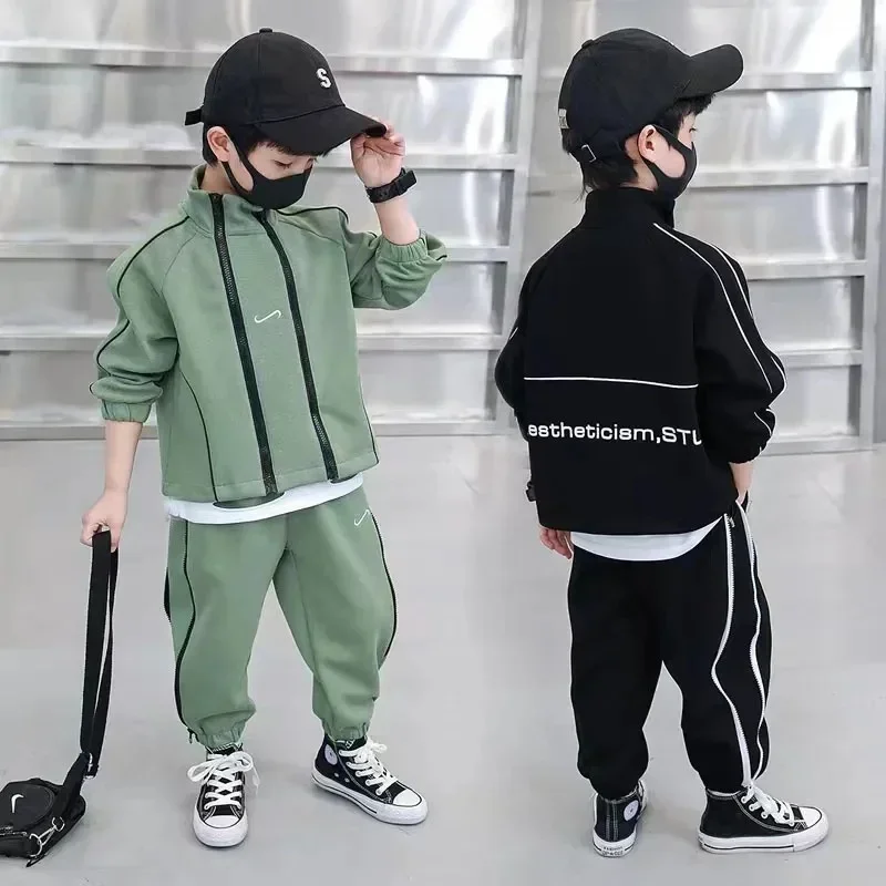 Boys Coat + Trousers Cotton 2PCS/Set Kids Sport Suits 2025 Elegant Winter Autumn Plus Size Teenagers Children Sets
Boys Coat + Trousers Cotton 2PCS/Set Kids Sport Suits 2025 Elegant Winter Autumn Plus Size Teenagers Children Sets