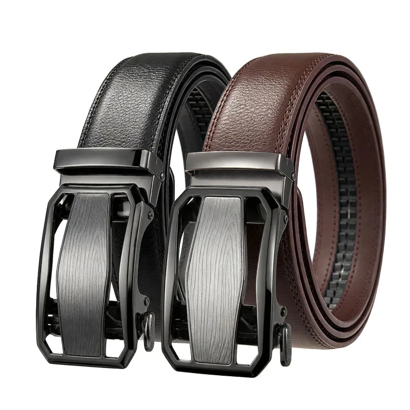 New Fashion Men Belt Genuine Leather 3.5cm Width Automatic Buckle Luxury Business Formal Black Brown Ceinture Homme
New Fashion Men Belt Genuine Leather 3.5cm Width Automatic Buckle Luxury Business Formal Black Brown Ceinture Homme