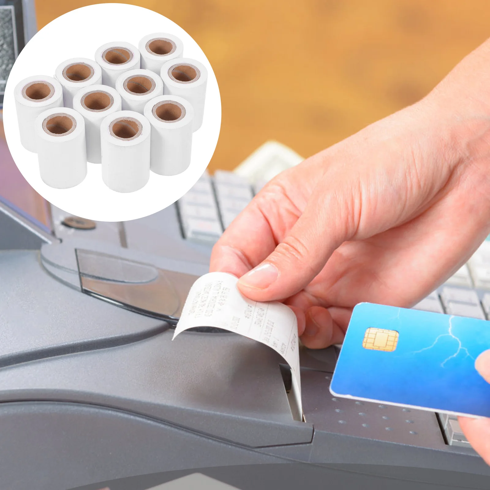 10 Pcs Receipt Printing Paper Pinter Check for Printer Thermal Cash Register Mini Reciept Kitchen
10 Pcs Receipt Printing Paper Pinter Check for Printer Thermal Cash Register Mini Reciept Kitchen