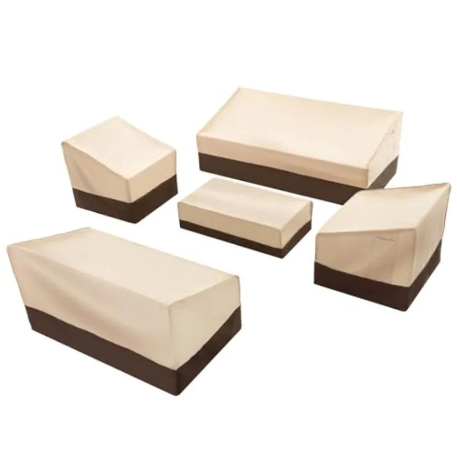 Patio Furniture Cover Set, 5 Pcs Outdoor Furniture Cover Waterproof, 600D Heavy Duty Lawn Patio Set Covers
Patio Furniture Cover Set, 5 Pcs Outdoor Furniture Cover Waterproof, 600D Heavy Duty Lawn Patio Set Covers