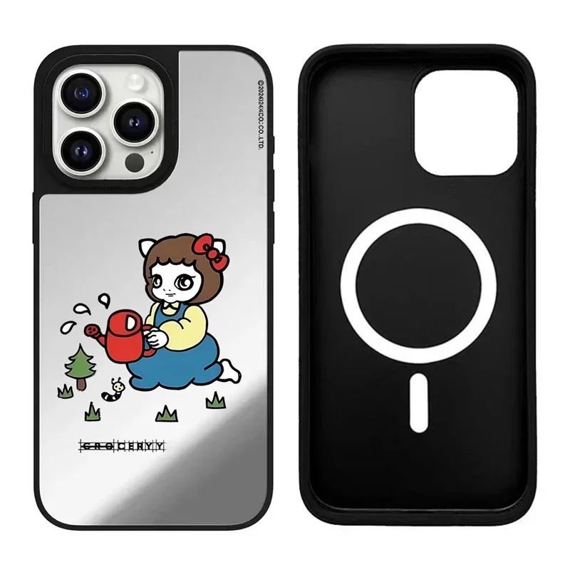 Cat Girl iPhone 11 12 13 14 15 16 Pro Max Mirror Surface MagSafe Case Cover Shell
Cat Girl iPhone 11 12 13 14 15 16 Pro Max Mirror Surface MagSafe Case Cover Shell