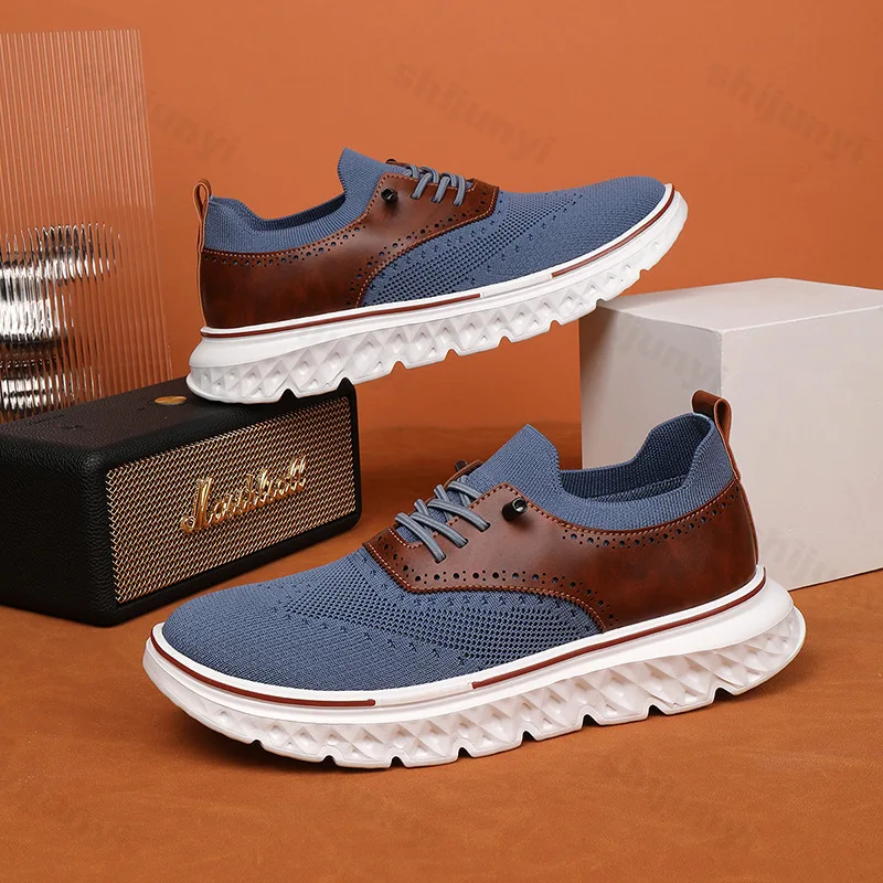 Men Sneakers Large Size Spring Summer Comfortable Breathable Soft Lightweight Woven Shoes Outdoor Versatile Casual Sports Shoes
Men Sneakers Large Size Spring Summer Comfortable Breathable Soft Lightweight Woven Shoes Outdoor Versatile Casual Sports Shoes