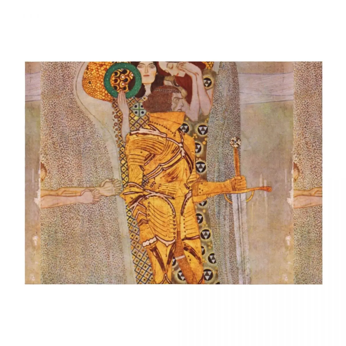 The Golden Knight V2 - Gustav Klimt Throw Blanket For Decorative Sofa for sofa Bed covers Bed Blankets
The Golden Knight V2 - Gustav Klimt Throw Blanket For Decorative Sofa for sofa Bed covers Bed Blankets