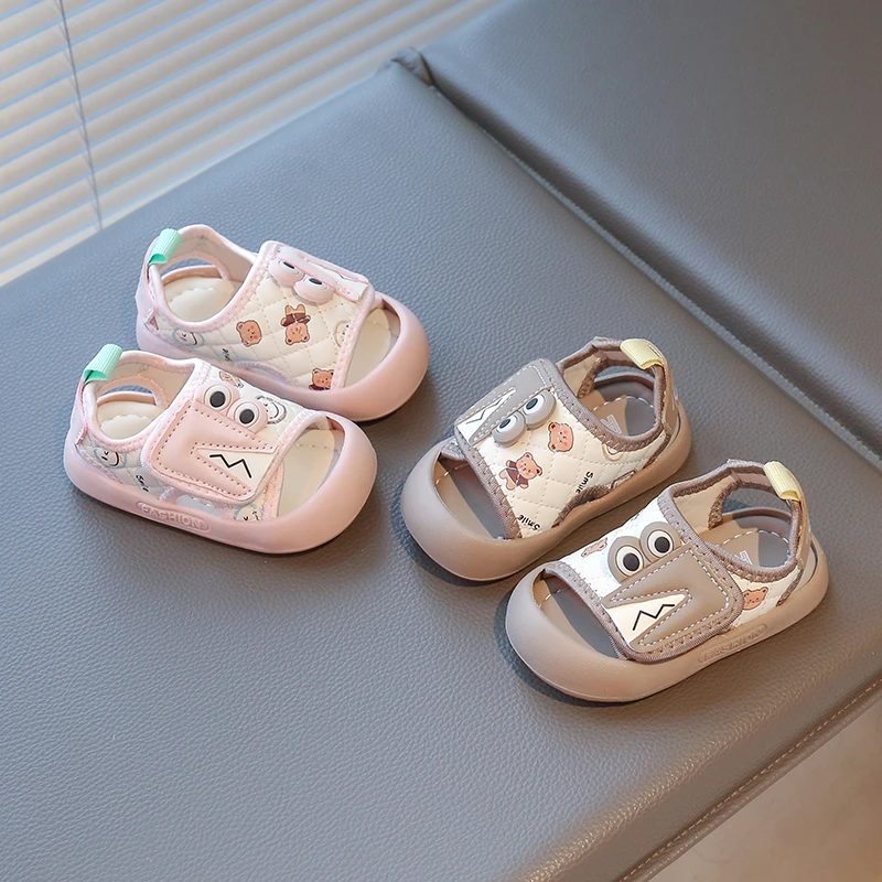 Children's Toddler Sandals Size 16-26 Summer Brown Cartoon Breathable Boys Girls Single Shoes Casual Hundred Kid Beach Shoes
Children's Toddler Sandals Size 16-26 Summer Brown Cartoon Breathable Boys Girls Single Shoes Casual Hundred Kid Beach Shoes