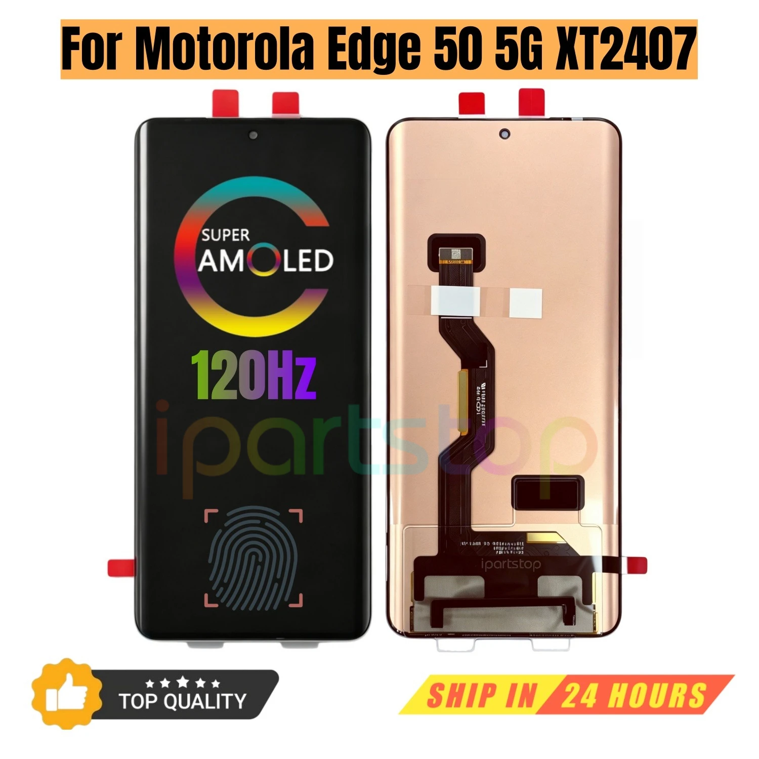 iParts Replacement New Display for Motorola Edge 50 5G XT2407-1 XT2407-2 XT2407-3 120Hz OLED Touch Screen Assembly OEM
iParts Replacement New Display for Motorola Edge 50 5G XT2407-1 XT2407-2 XT2407-3 120Hz OLED Touch Screen Assembly OEM
