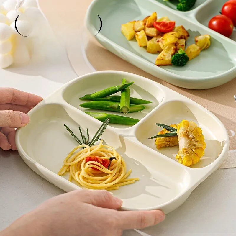 Underglaze Ceramic Divided Dinner Plate Weight Loss Quantitative Child Breakfast Plate Rectangular Shape Cream Style Long Rec...
Underglaze Ceramic Divided Dinner Plate Weight Loss Quantitative Child Breakfast Plate Rectangular Shape Cream Style Long Rec...
