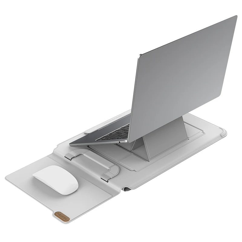 Универсальный кожаный чехол для ноутбука Nillkin Pro, регулируемый коврик для мыши с подставкой, деловая сумка для ноутбука для Macbook Pro 13 14, 15, 16
Универсальный кожаный чехол для ноутбука Nillkin Pro, регулируемый коврик для мыши с подставкой, деловая сумка для ноутбука для Macbook Pro 13 14, 15, 16