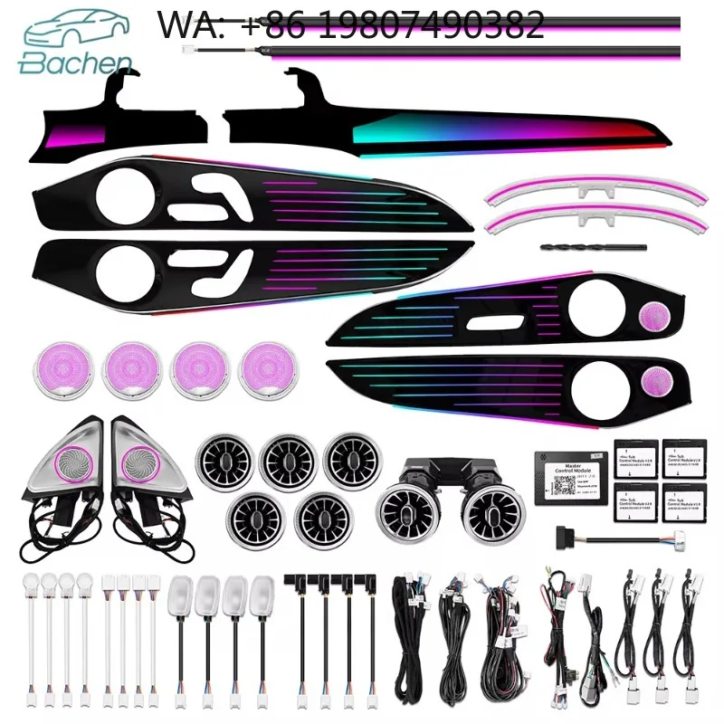Dynamic Interior Trim Panel LED Ambient Light Upgrade Parts Fit W205 X253 C253 GLC 2015-2021 Car Decor Kit
Dynamic Interior Trim Panel LED Ambient Light Upgrade Parts Fit W205 X253 C253 GLC 2015-2021 Car Decor Kit
