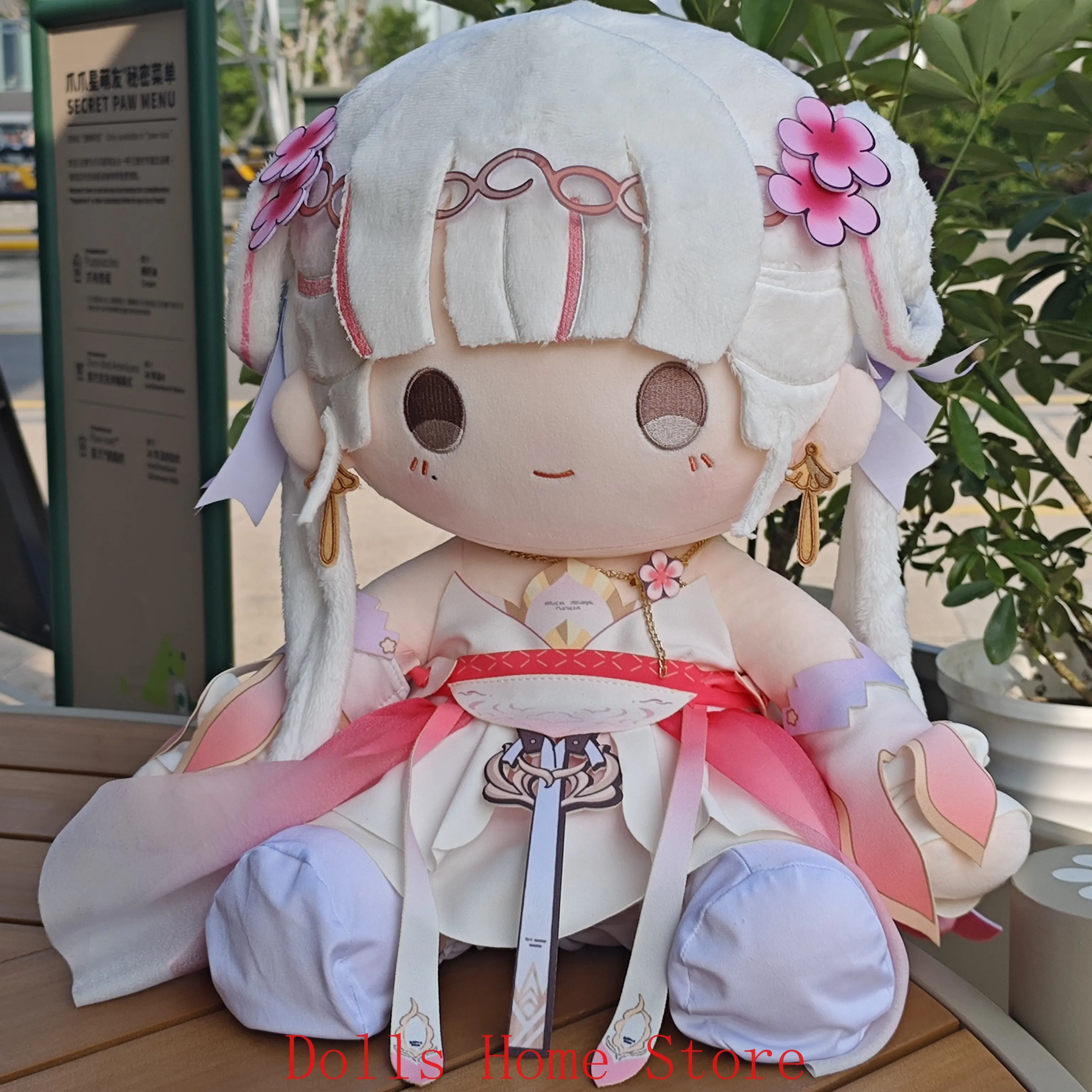 Jinhsi Wuthering Waves Game Plush Plushie 40cm Cosplay Cartoon Sitting Posture Stuffed Cotton Birthday Gift Mascot
Jinhsi Wuthering Waves Game Plush Plushie 40cm Cosplay Cartoon Sitting Posture Stuffed Cotton Birthday Gift Mascot