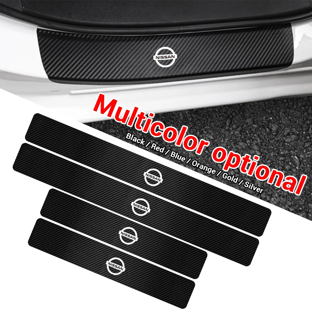4Pcs Carbon Fiber Car Threshold Protection Anti-scratch Sticker For Nissan Qashqai J10 Juke Micra Leaf Nismo Auto Accessories
4Pcs Carbon Fiber Car Threshold Protection Anti-scratch Sticker For Nissan Qashqai J10 Juke Micra Leaf Nismo Auto Accessories