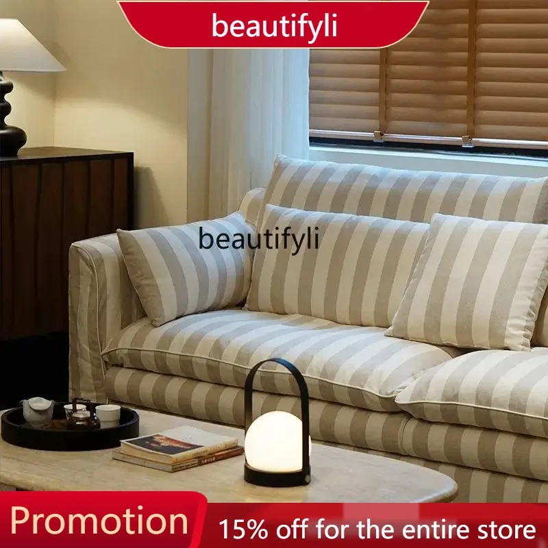 New Pastoral Style Sofa Wabi-Sabi Style Vintage Style Extra Wide Deep Seat Linen Straight Row Fabric Sofa 4109
New Pastoral Style Sofa Wabi-Sabi Style Vintage Style Extra Wide Deep Seat Linen Straight Row Fabric Sofa 4109