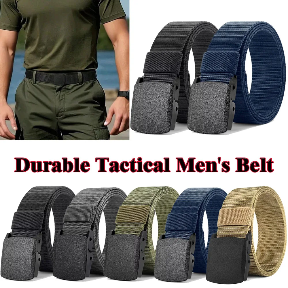 Nylon Tactical Belt Men's Metal Free Canvas Military Belt Outdoor Casual Training Sports Pants Jeans Waist Belt
Nylon Tactical Belt Men's Metal Free Canvas Military Belt Outdoor Casual Training Sports Pants Jeans Waist Belt