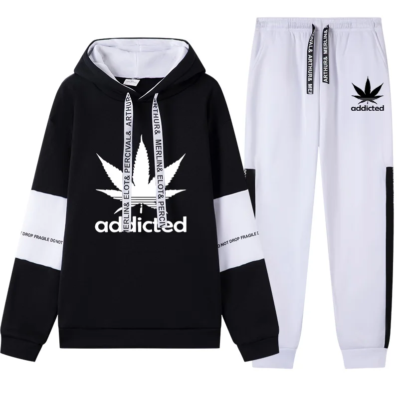 2025 Autumn Mens Sweatshirt Print Casual Black White Hoodied Jogging Sweatpants Versatile Tops Pants Daily High Street Tracksuit
2025 Autumn Mens Sweatshirt Print Casual Black White Hoodied Jogging Sweatpants Versatile Tops Pants Daily High Street Tracksuit