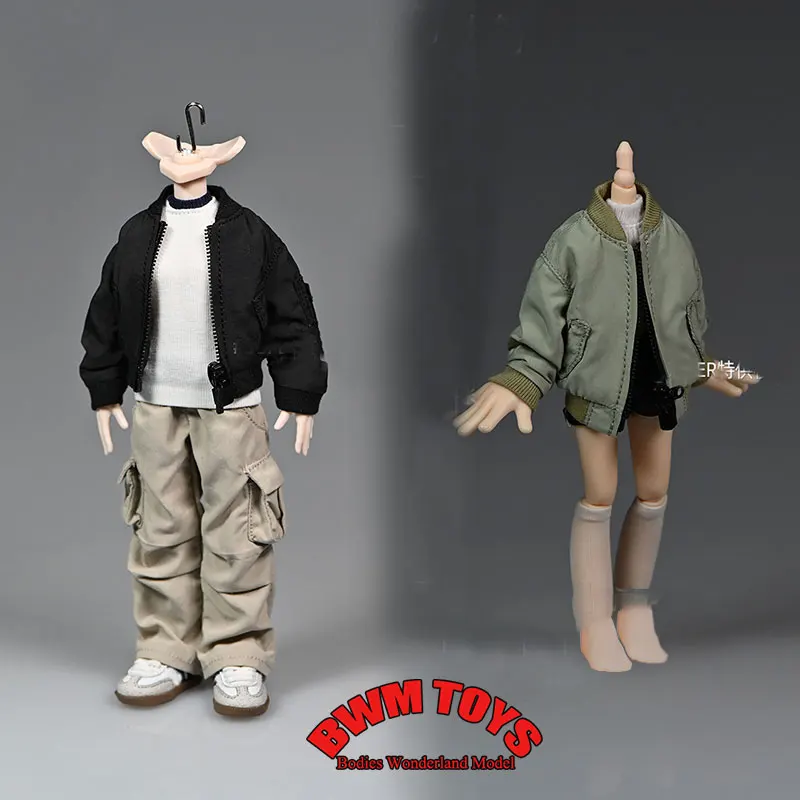 In Stock 1/12 Scale Trendy Casual Short Flight Zipper Jacket Model Clothes For 13.4cm ob11 BJD Azone Action Figure Doll
In Stock 1/12 Scale Trendy Casual Short Flight Zipper Jacket Model Clothes For 13.4cm ob11 BJD Azone Action Figure Doll