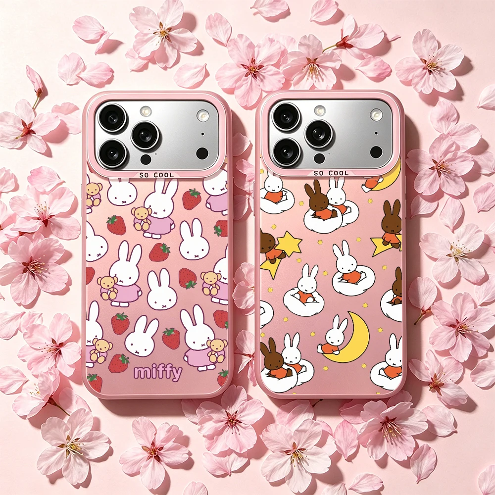 Cartoon Cute M-Miffy e Phone Case For iPhone 11 12 13 14 15 16 17 E Pro Max Plus Mini Electroplated Silver IMD Laser Pink Cover
Cartoon Cute M-Miffy e Phone Case For iPhone 11 12 13 14 15 16 17 E Pro Max Plus Mini Electroplated Silver IMD Laser Pink Cover