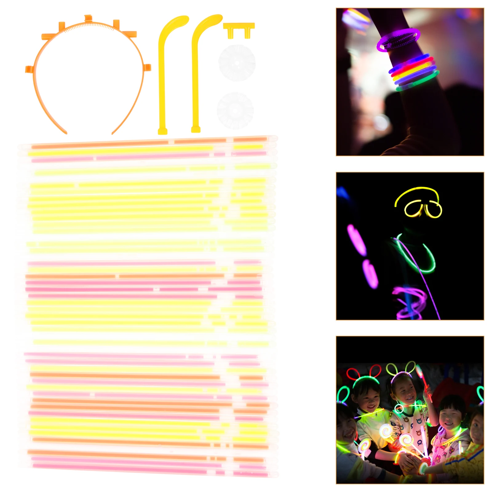 1 Set Fluorescent Sticks Kids Glow Party Luminous Props Glowing Stick Bulk Dark Atmosphere Decorative New Year Festival
1 Set Fluorescent Sticks Kids Glow Party Luminous Props Glowing Stick Bulk Dark Atmosphere Decorative New Year Festival