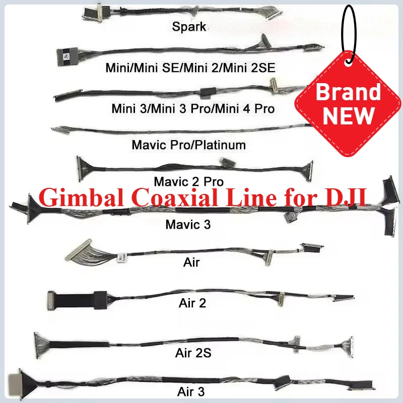 Оригинальный сигнальный кабель Ptz Gimbal для DJI Mavic 3/3T/Air 3/Mini 2/Air 2/2s Mini 3 Pro, новый кабель для камеры
Оригинальный сигнальный кабель Ptz Gimbal для DJI Mavic 3/3T/Air 3/Mini 2/Air 2/2s Mini 3 Pro, новый кабель для камеры